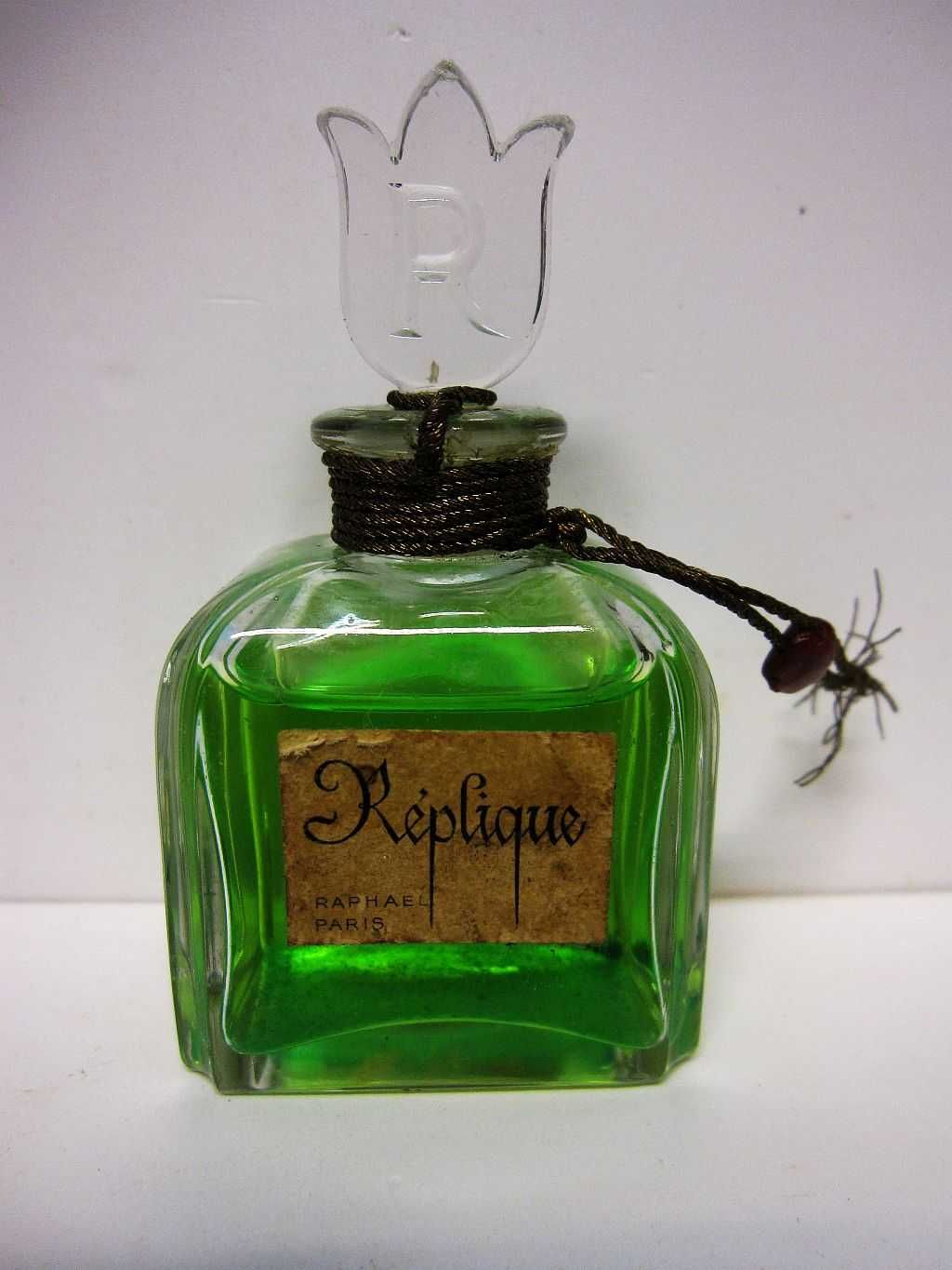 vintage perfume REPLIQUE de RAPHAEL Paris em cristal-perfume original