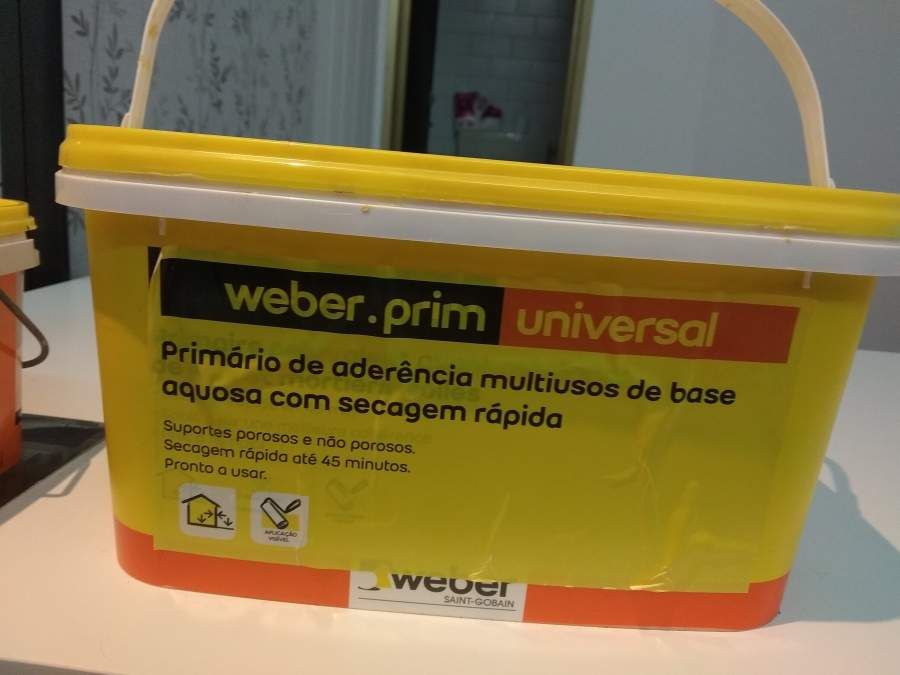 Primário para pavimento vinilico - Embalagem pouco usada - 5 KG