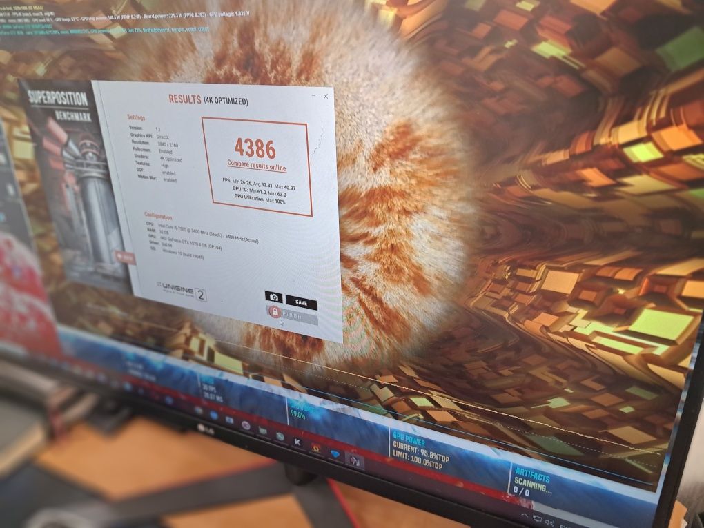 Видеокарта КАК НОВАЯ MSI GTX 1070 Ti 8GB  пломба