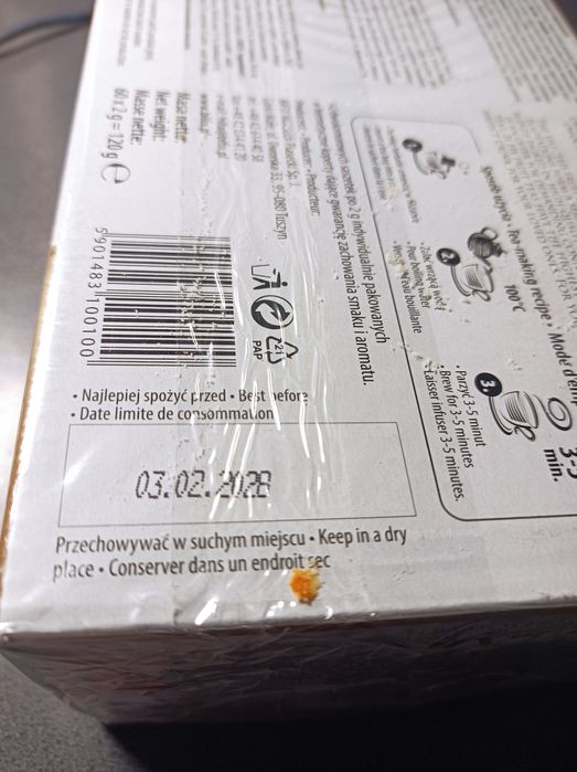 Biofix zestaw herbatek owocowych nowe