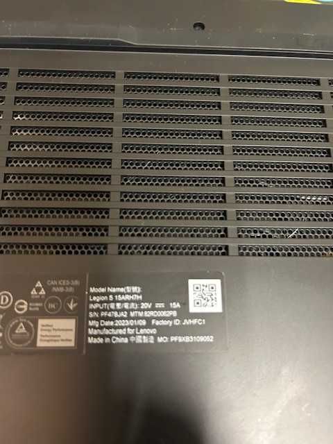 Dla Gracza LENOVO Legion 5 15ARH7H 15.6"R7 32GB 2TBSSD GeForce RTX3060