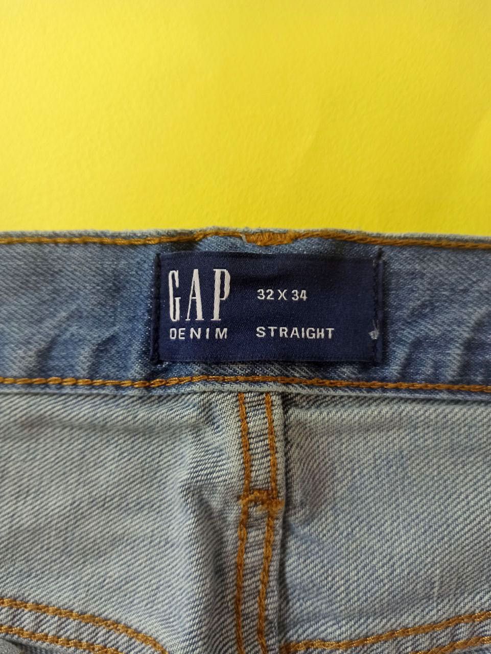Чоловічі класичні джинси GAP Straight Fit 32, 40 розмір