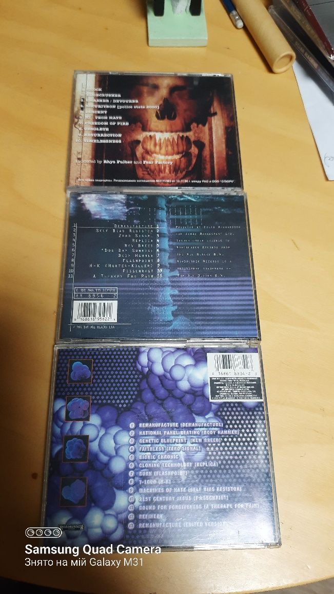 CD Fear Factory 3 cd