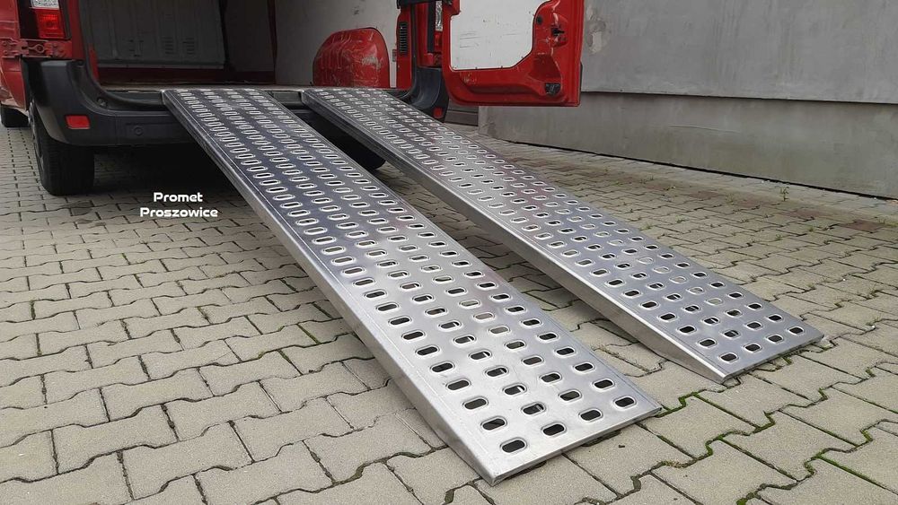 Najazdy Aluminiowe 2,5m x 44cm 2szt LOHR do 2T Podjazdy  Bus Przyczepa