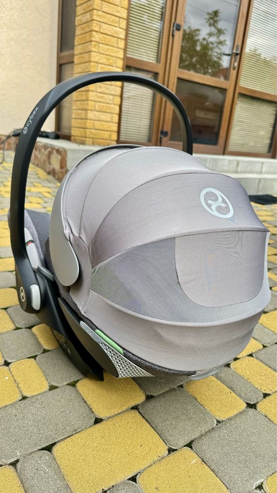 Cybex Cloud T i-size mirage grey автокрісло+адаптери
