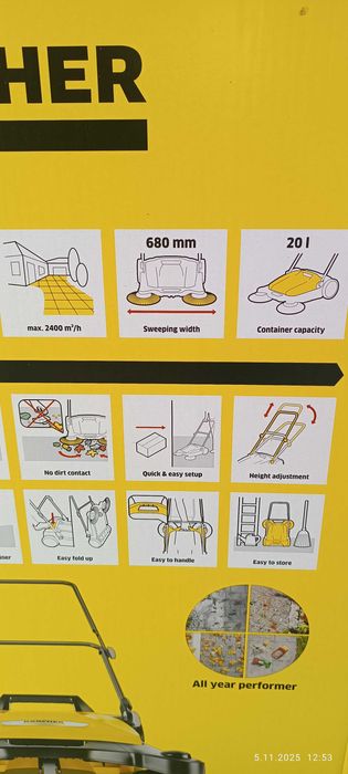 Zamiatarka Karcher S4 Twim