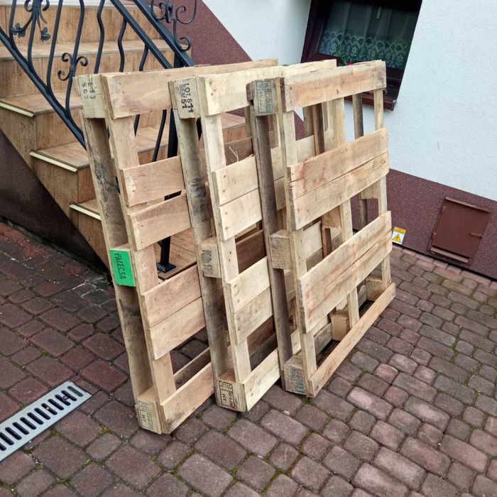 5 sztuk palet,  stan BDB, EURO plus przemysłowe
