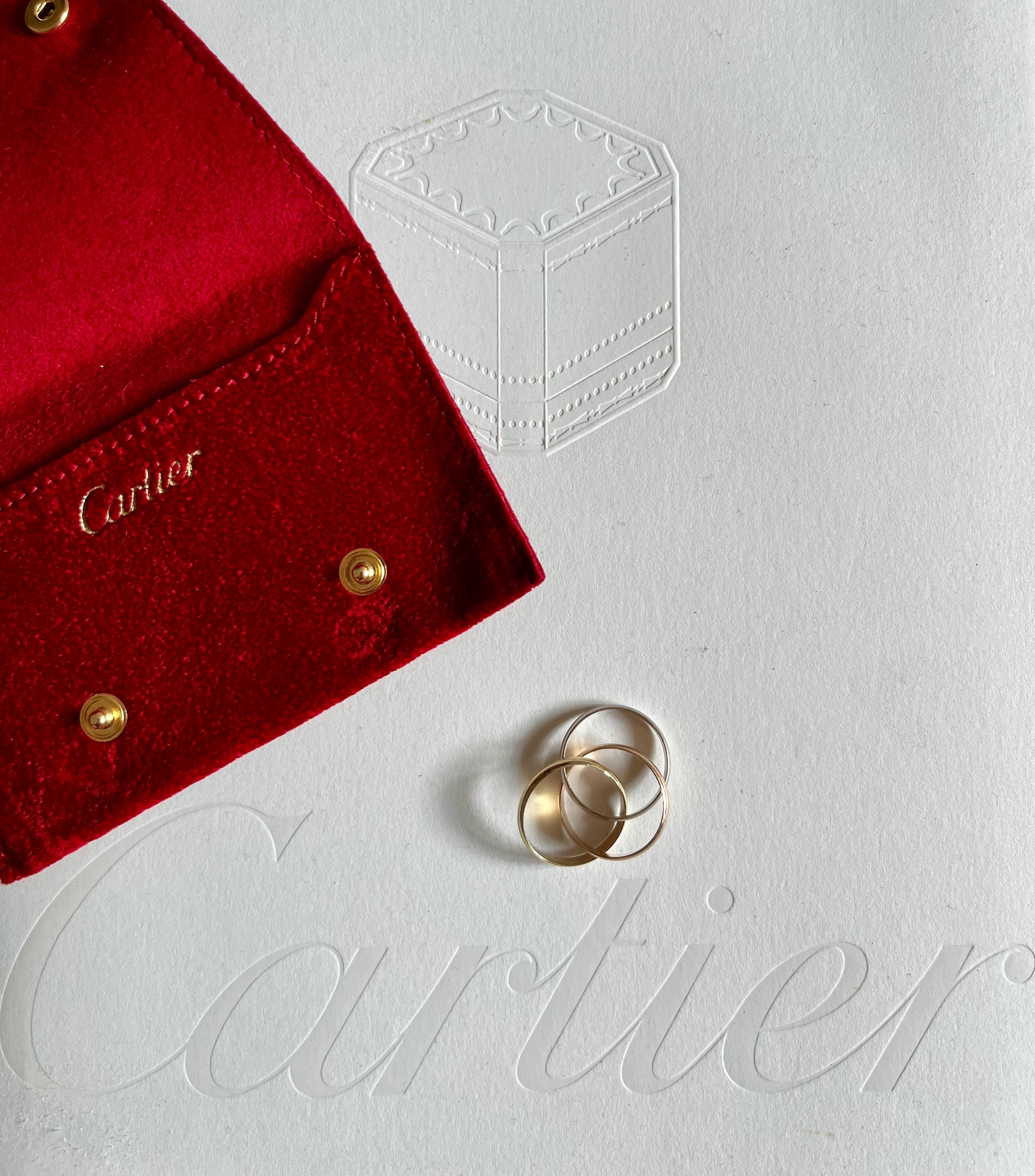 Cartier Trinity rozmiar 53