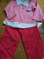 Conjunto menino primavera 6 meses