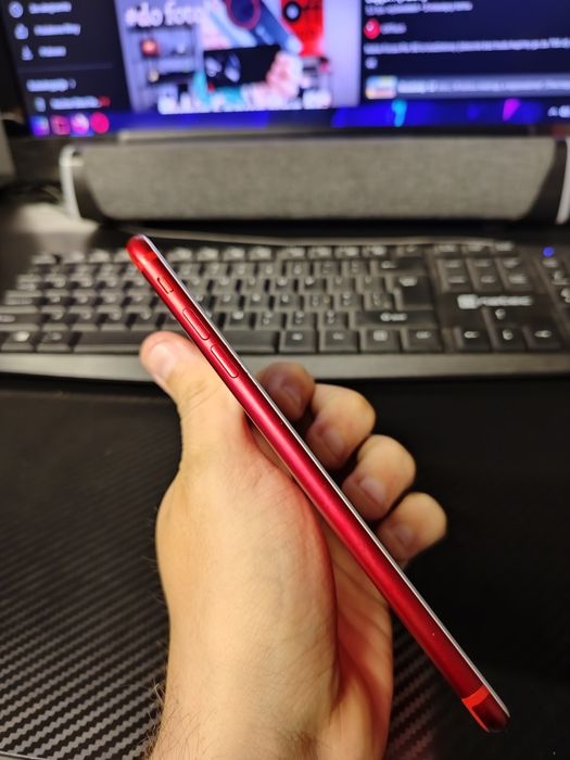 Iphone 7 Plus Red 256gb bateria 100%