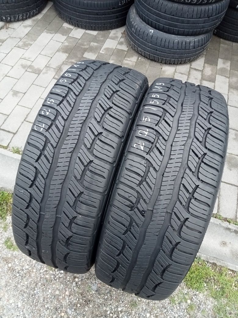 2x Opony Używane Całoroczne 225/55R19 BfGoodrich