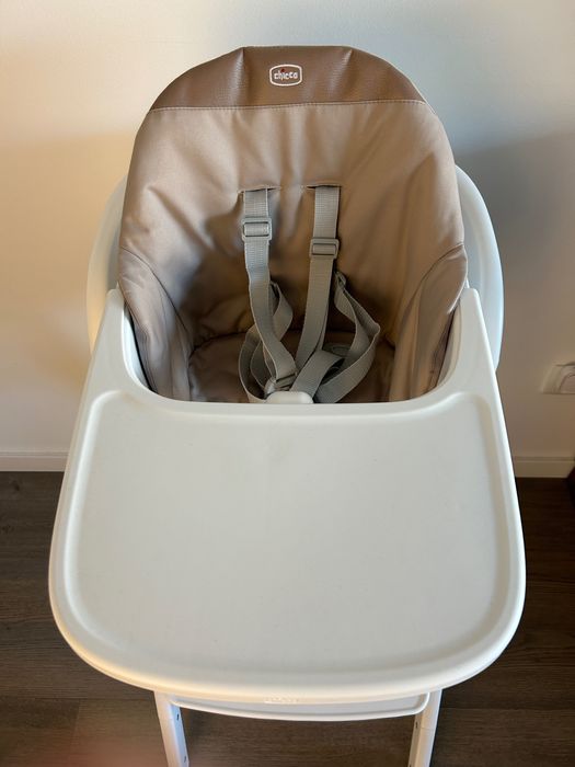 Cadeira refeição bebé Chicco Crescendo UP + Espreguiçadeira