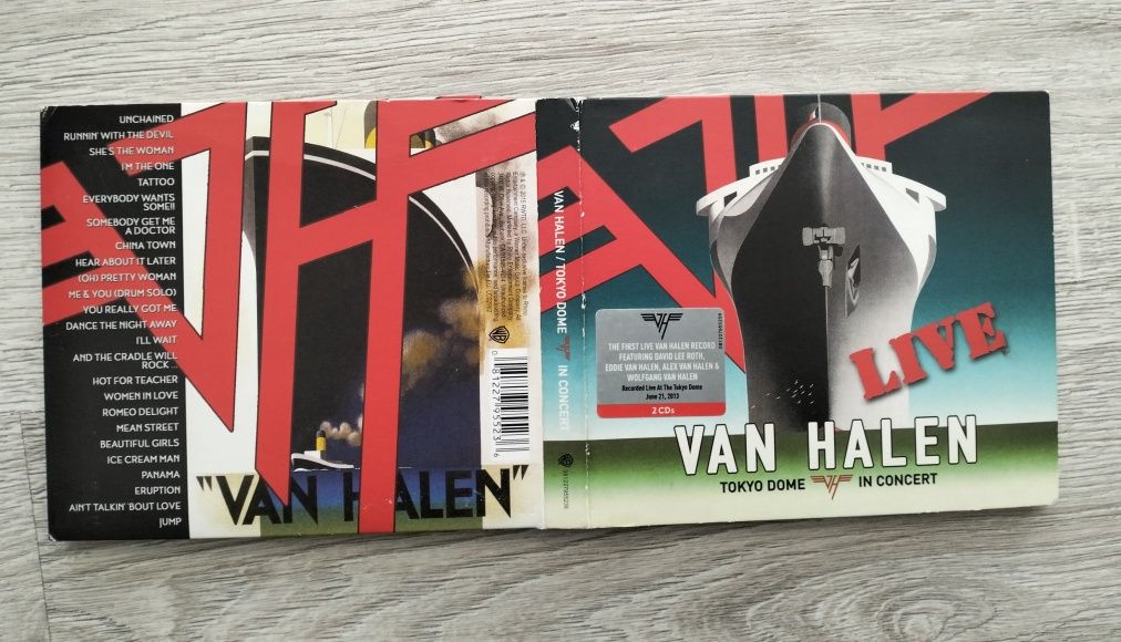 Van Halen - Tokyo Dome In Koncert 2CD - unikat!!