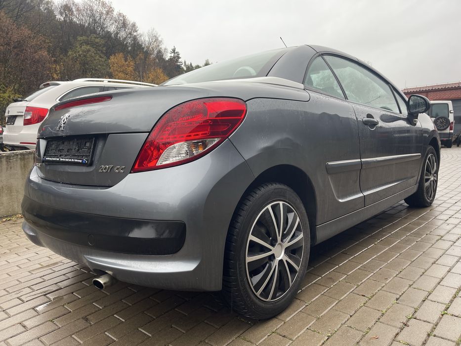 Peugeot 207 CC, 1,6 benzyna