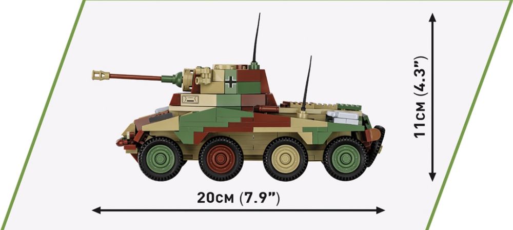 Klocki COBI 2287 SD.KFZ.234/2 PUMA Czołg