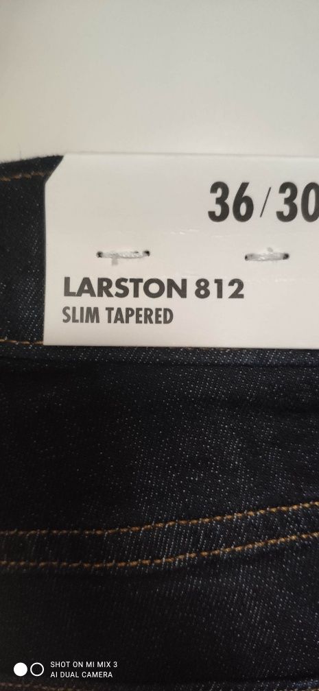 Wrangler Larston Dark Rinse męskie jeansy rozm 36/30 jak 36/29