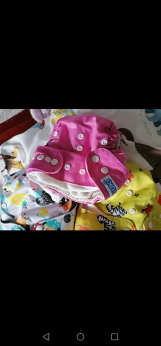 Fraldas reutilizáveis da Piriuki