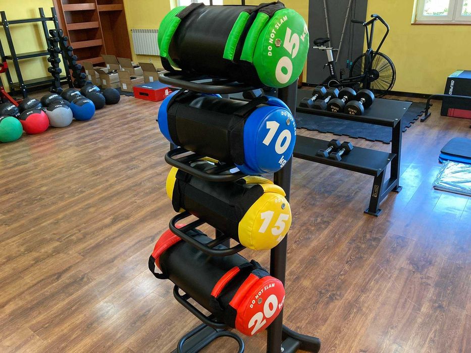 Power Bag Sand Bag Obciążenie Torba z Uchwytami Nowe Siłownia Crosfit