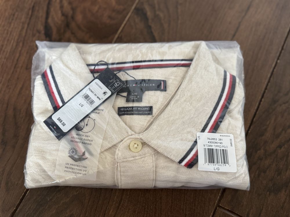 Поло tommy hilfiger оригінал/ чоловіче поло L оригінал томмі