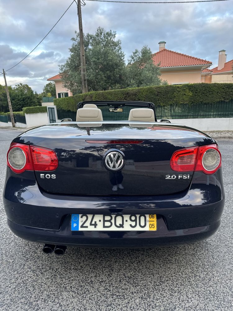 VW EOS CABRIO 2.0 GASOLINA  200 CAVALOS NACIONAL AC