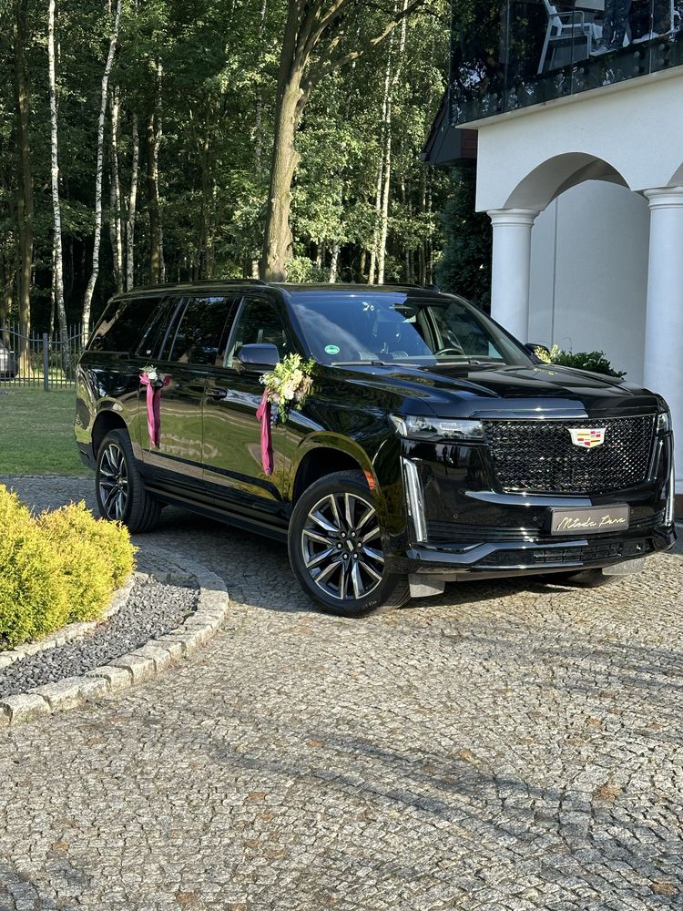 Cadilac Escalade ESV Sport Platinium auto do ślub z kierowcą