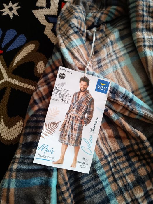 KEY чоловічий домашній халат