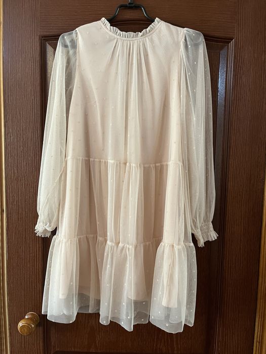 Рожеве шифонове пляттячко