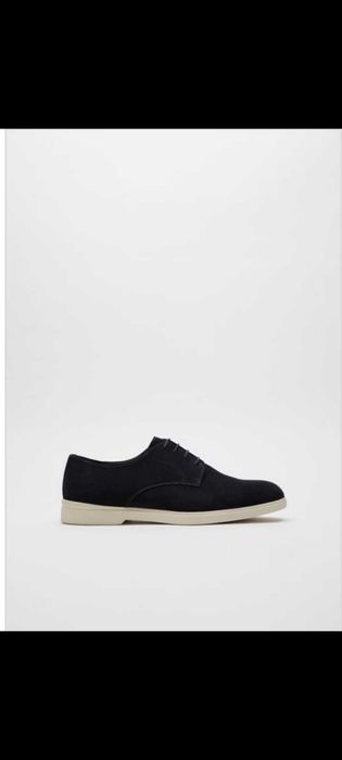 Туфлі замшеві zara 43