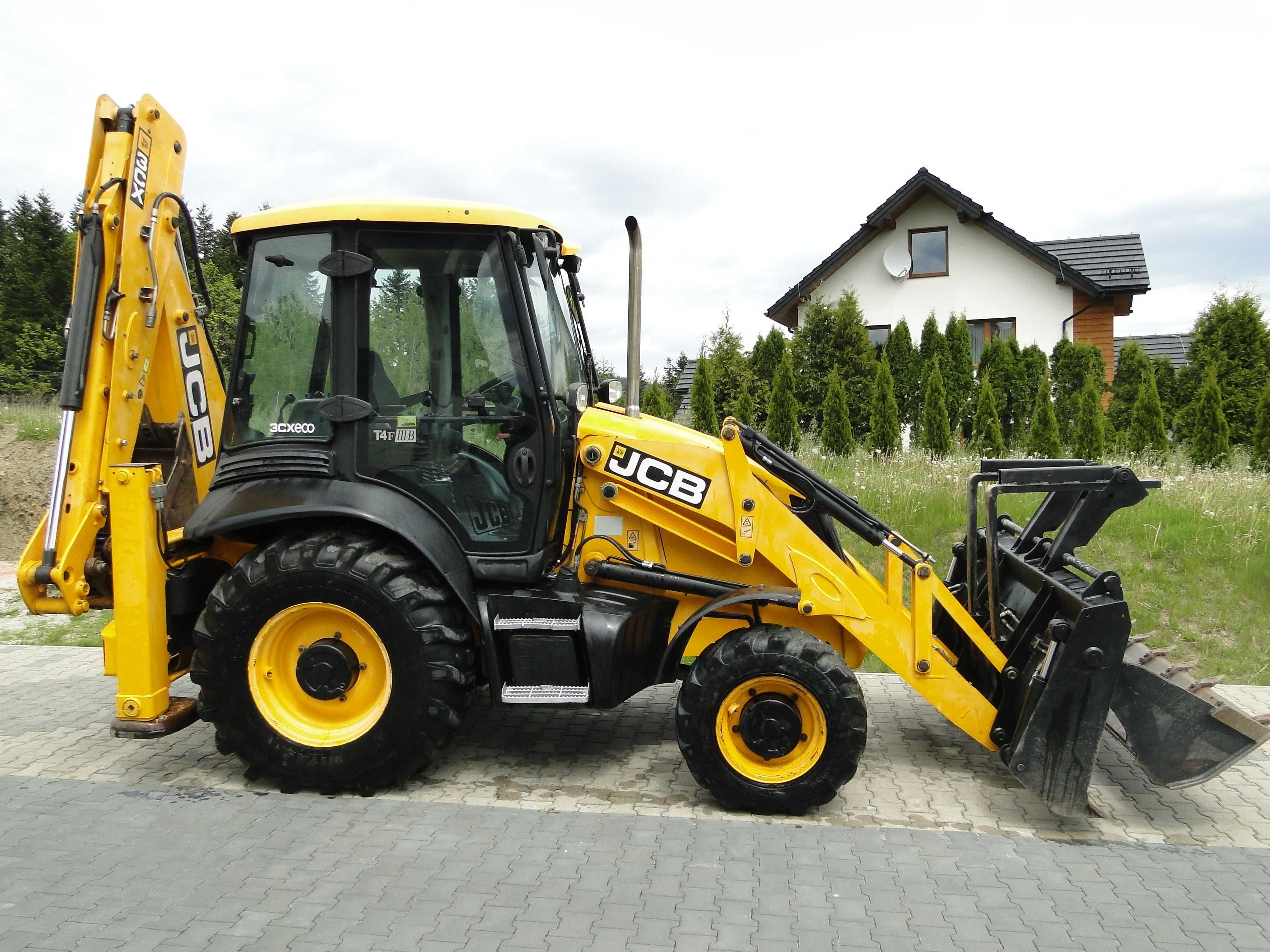 Koparko Ładowarka JCB 3CX ECO 2016r Oryginał SPROWADZONA KLIMA Zadbana