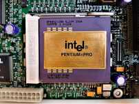 Płyta główna Intel z procesorem Pentium Pro