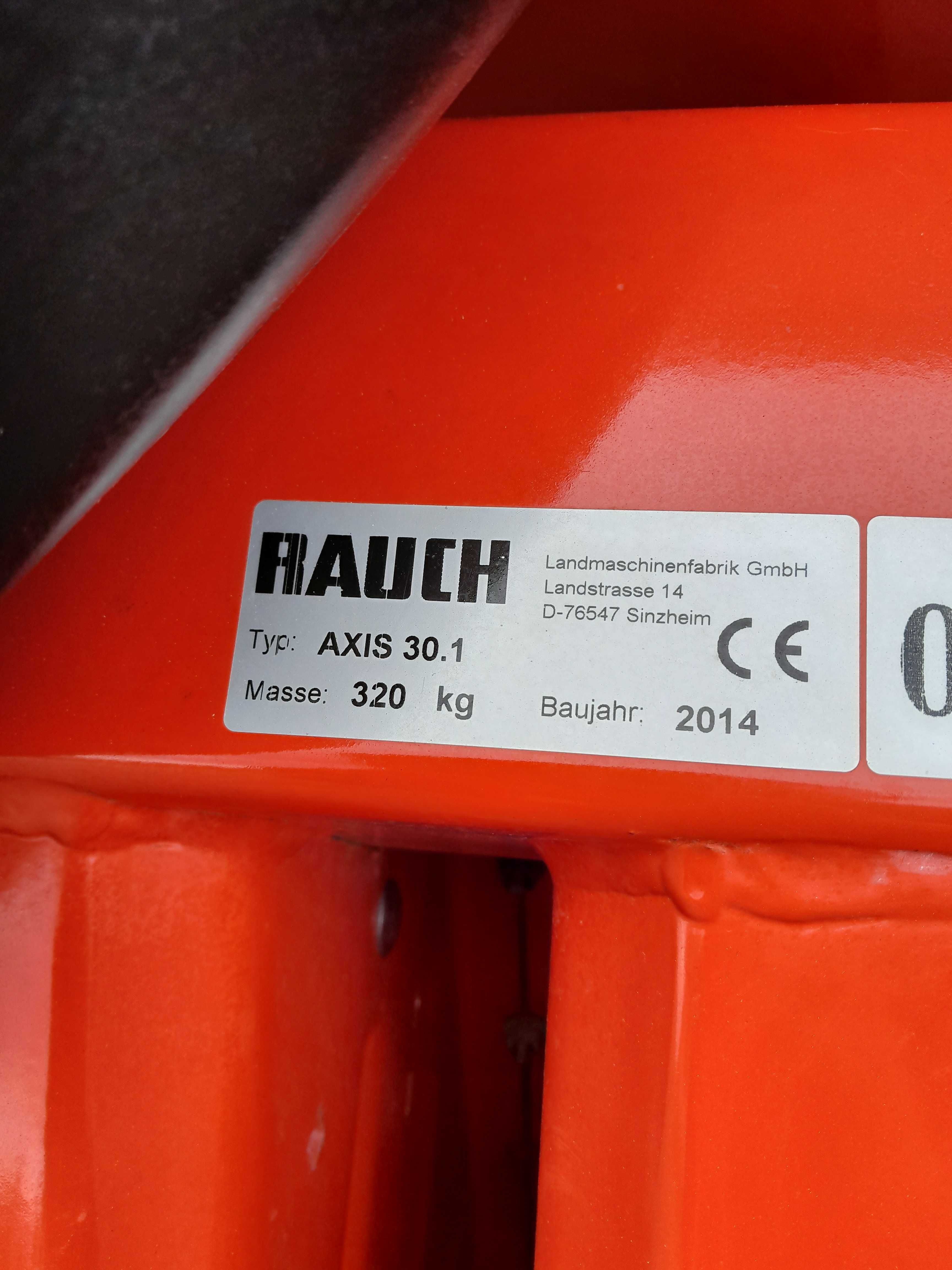 Rozsiewacz nawozu Rauch Axis 30.1 Q 2014r pierwszy właściciel  s4 VXR