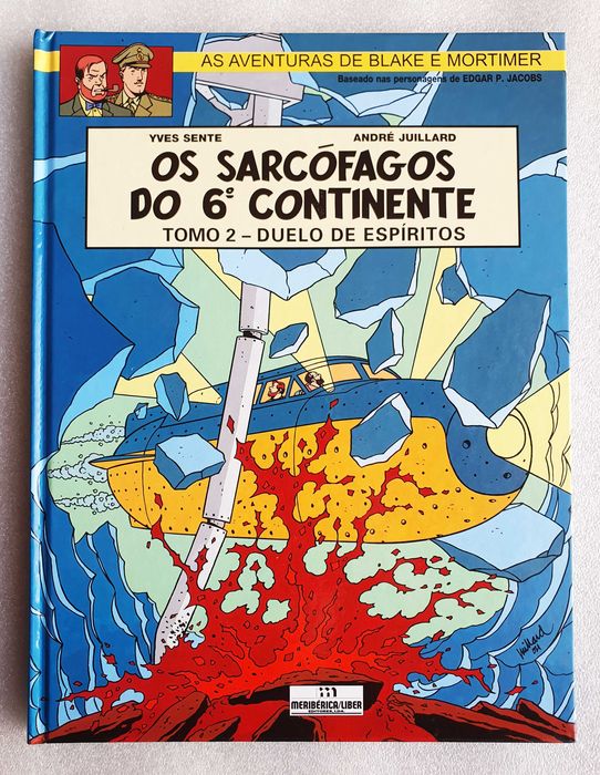 Álbum BD ~ "BLAKE e MORTIMER - Os Sarcófagos do 6º Continente" ~ CD