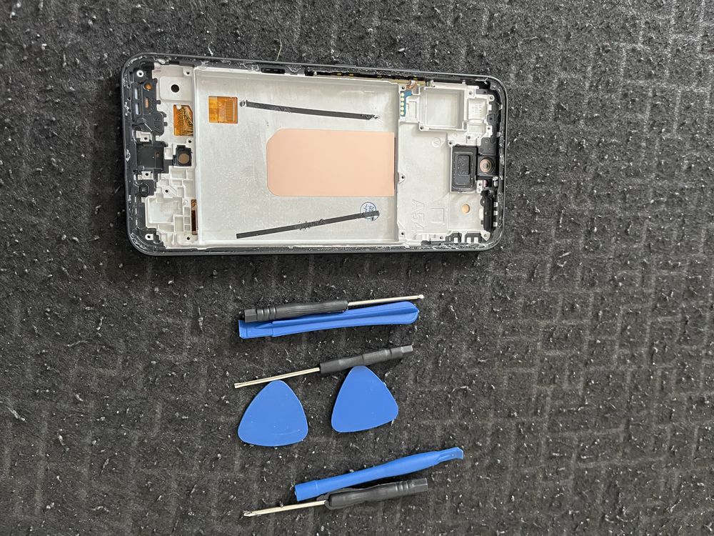 Parte exterior samsung A54 nova