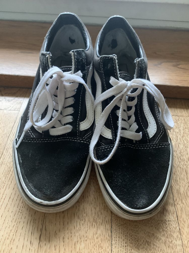 VANS - trampki, czarne, 36,5 rozmiar