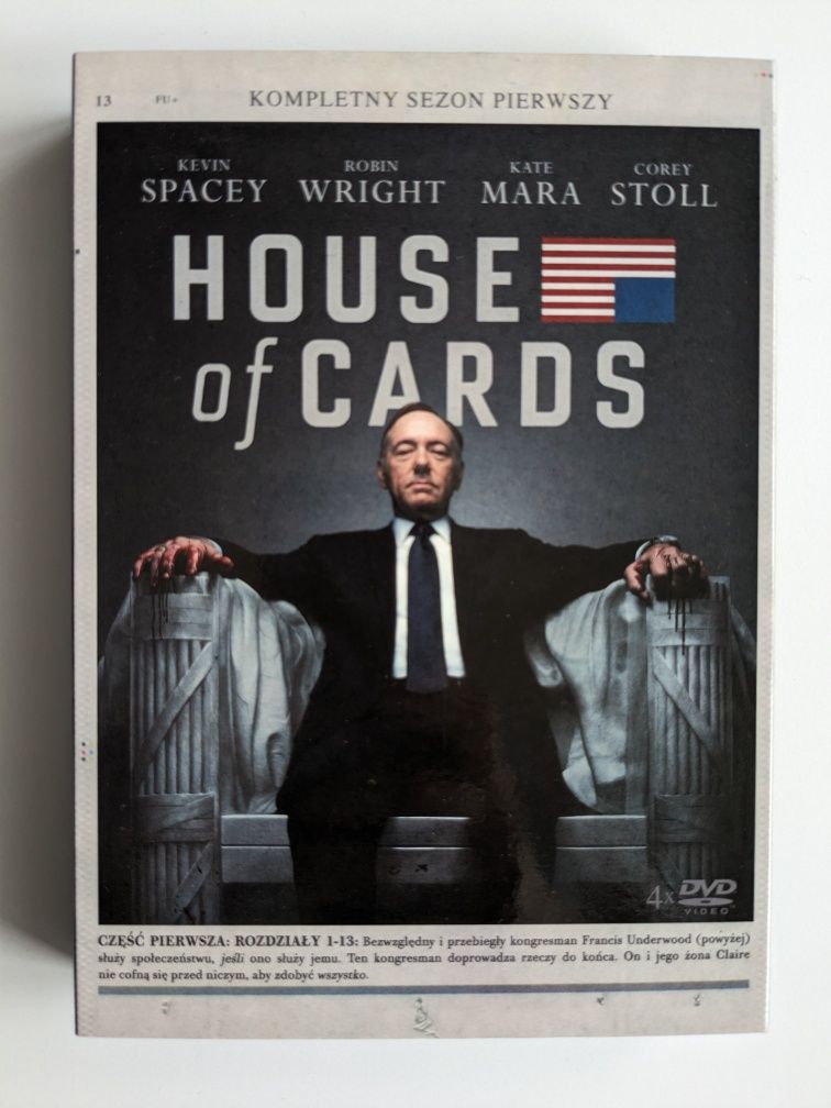 House of Cards Sezon 1 DVD