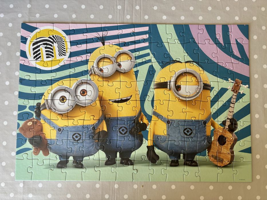 Puzzle - minimos 112 peças, +6 anos