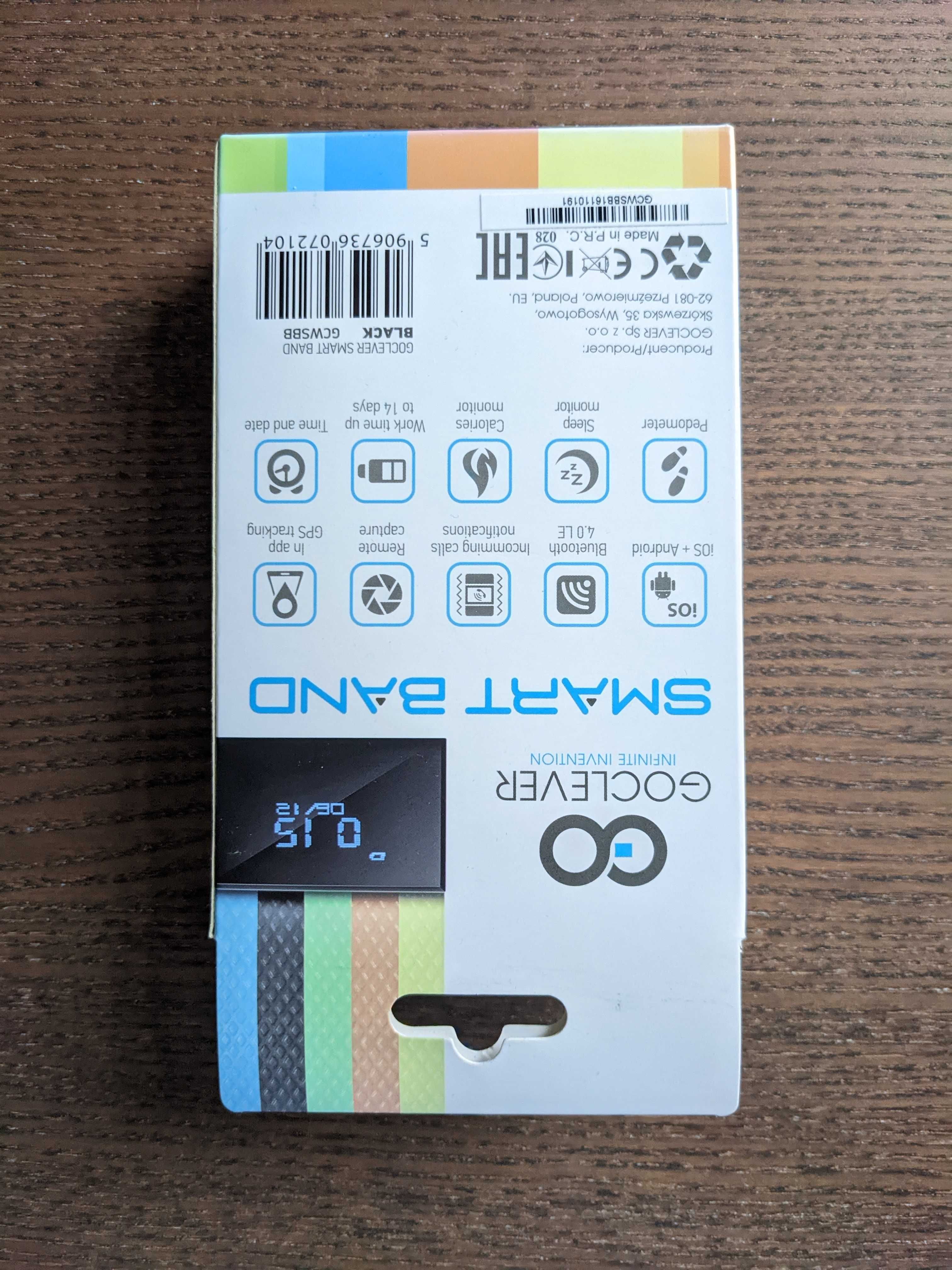 Nowa opaska GOCLEVER Smartband