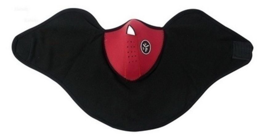 Máscara Facial em Neopreno - Moto / Bicicleta / Ski / Airsoft / Caminh