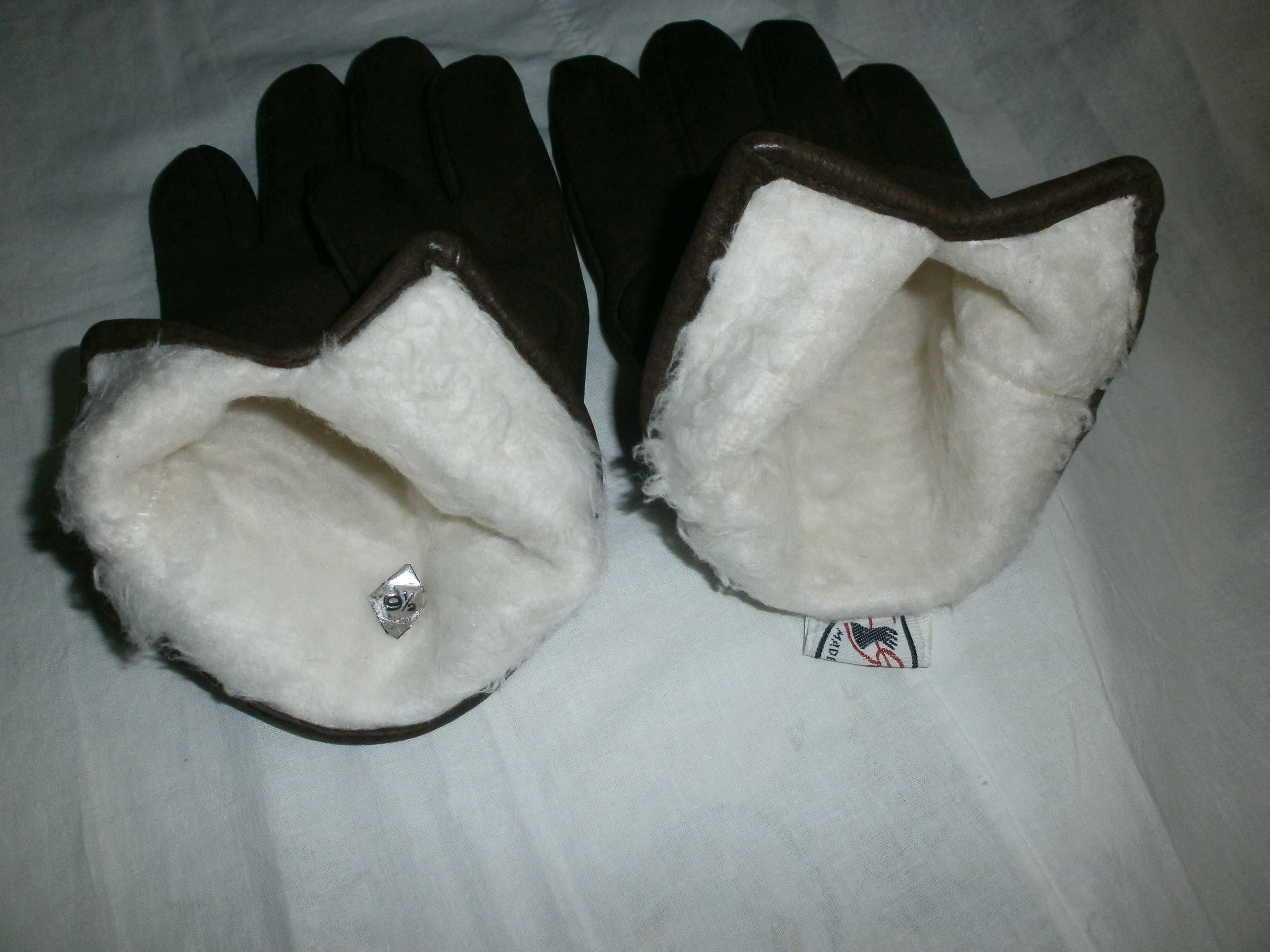 Перчатки мужские зимние кожаные 9,5