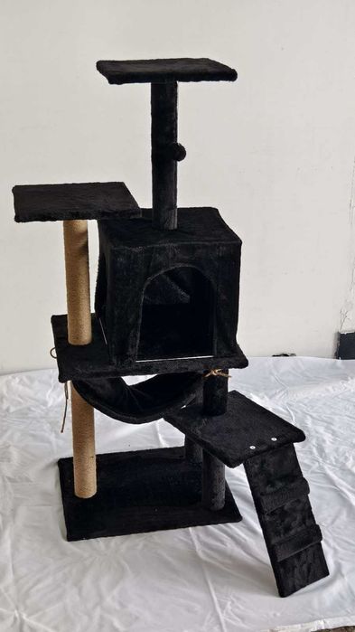 Drapak dla kota XXL 6 poziomów drzewko legowisko domek wieża hamak