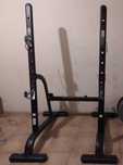 Rack Domyos para Agachamento e Supino com 4 J-Hooks (Desmontável)