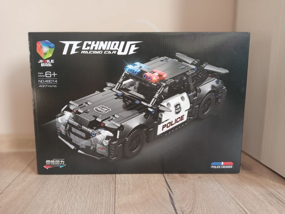 Klocki Technique Racing Car Police Cruiser