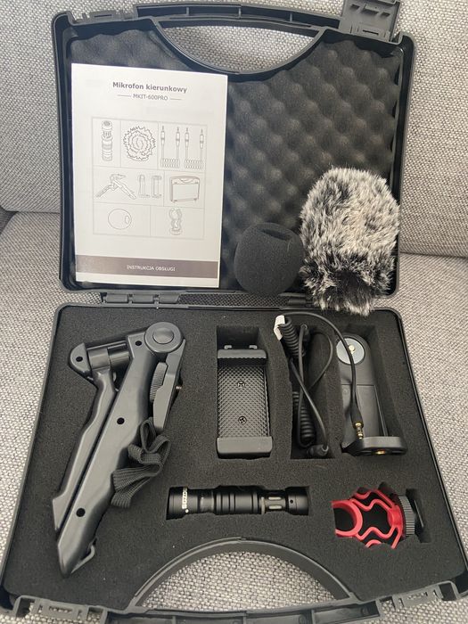 Mikrofon kierunkowy Mazos MKIT-600PRO