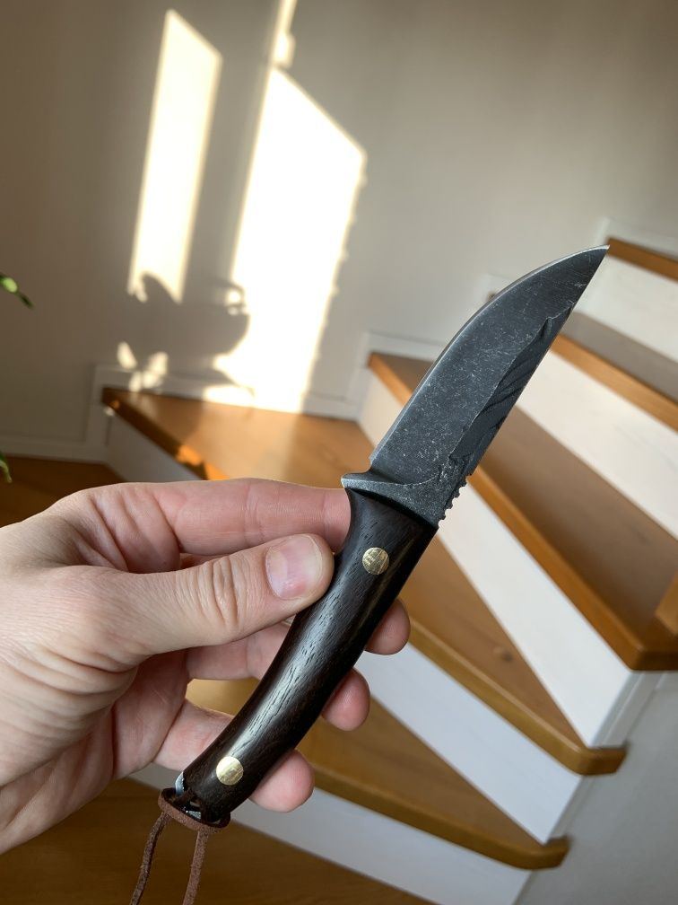 Нож кованный нож ручной работы ніж кухонный ніж для мяса