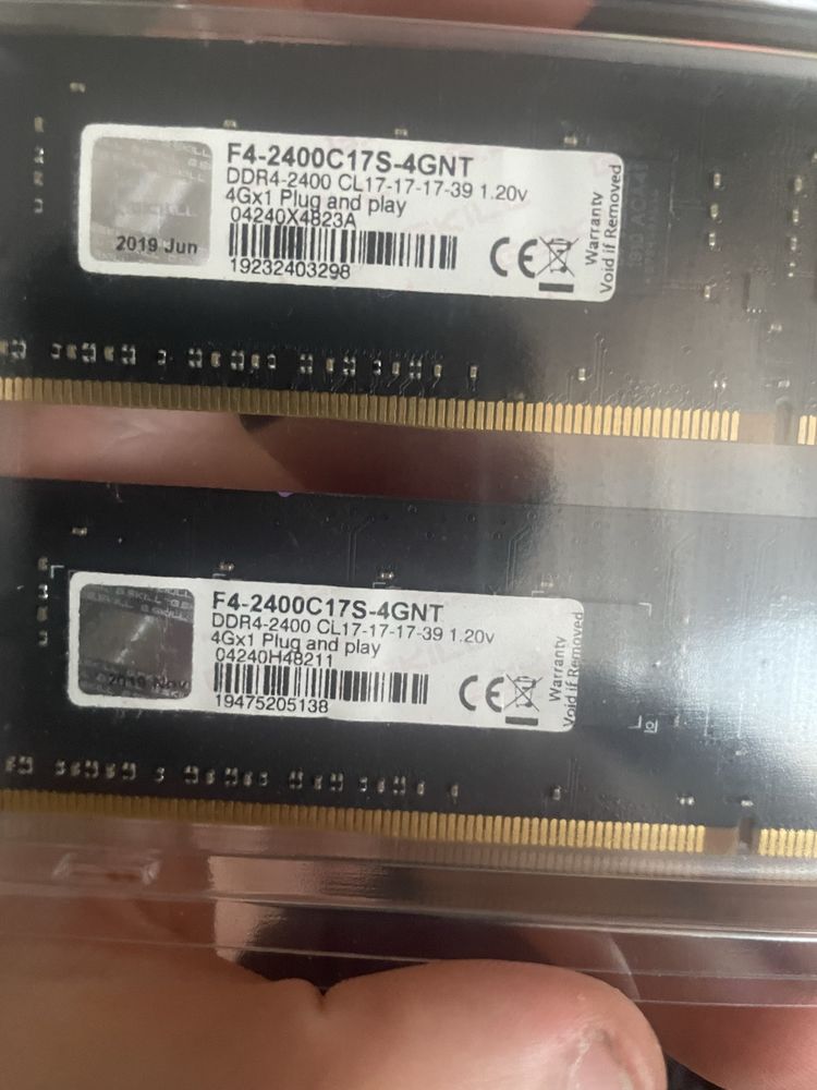 Ddr4 2400mhz 4gb cada