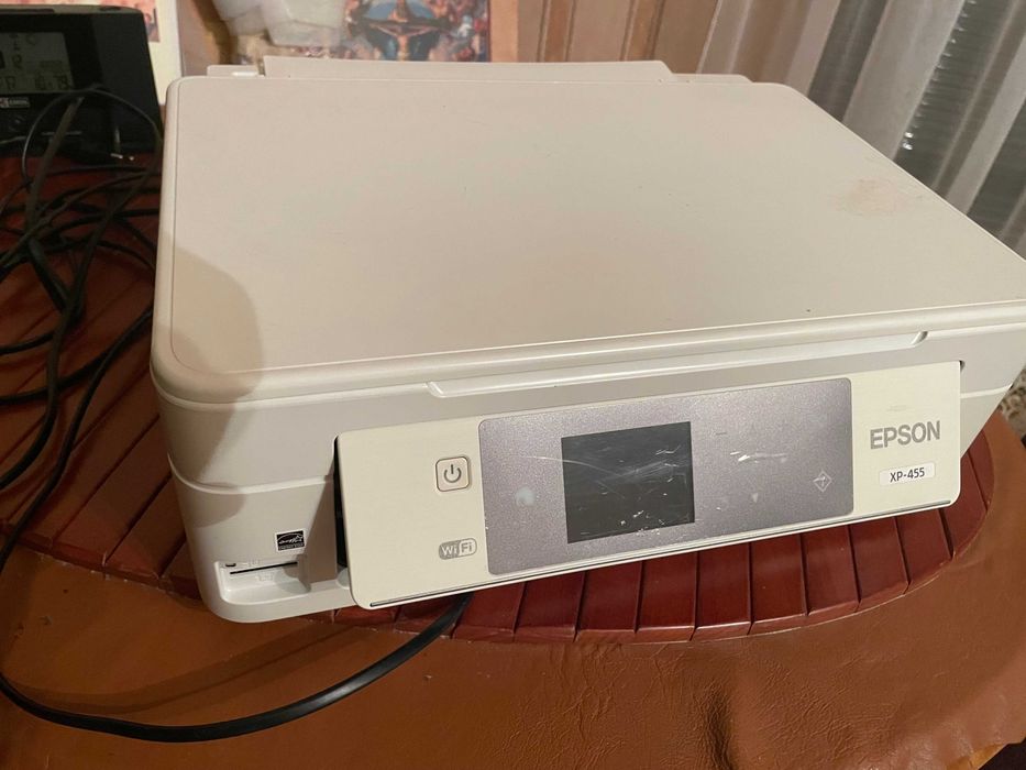 Kolorowa drukarka ,Epson XP-455, WI-FI, skaner, sprawna