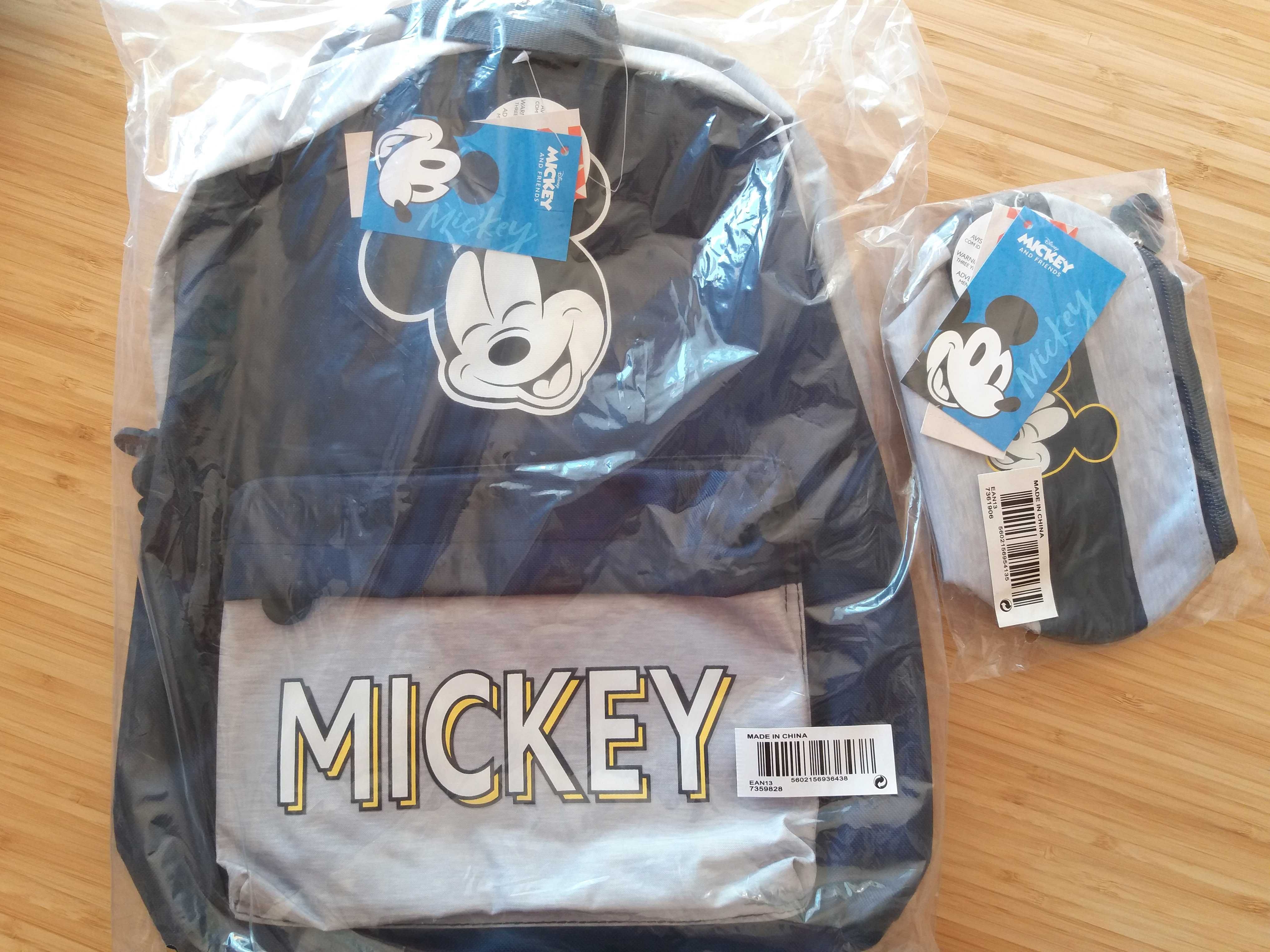 DISNEY figuras Mickey&Amigos, Peluche, Pins, Bandolete, Mochila - NOVO