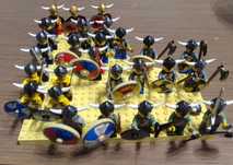 Lego figurki vikings