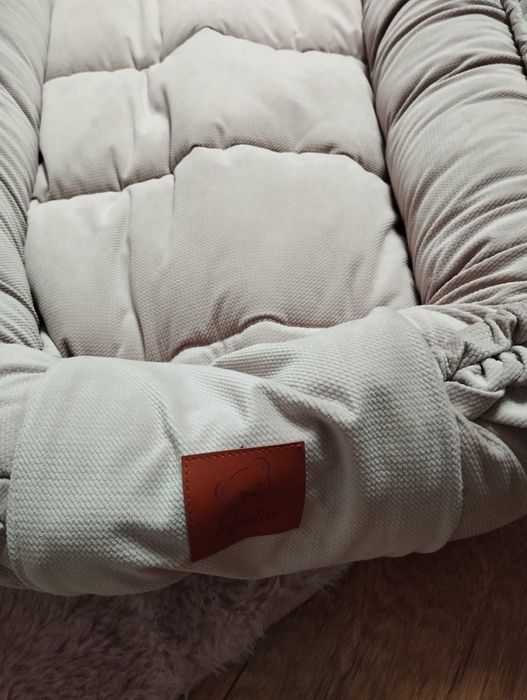 Kokon gniazdo niemowlęce beżowe