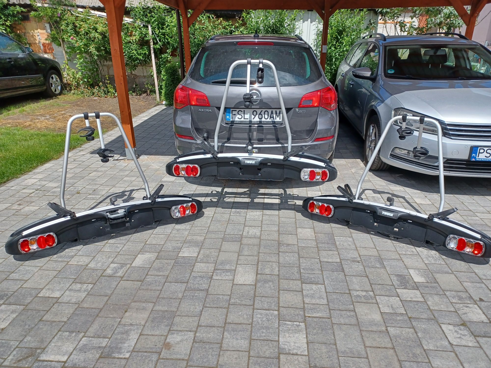 Bagaznik rowerowy Thule EC 908 2 rowery hak